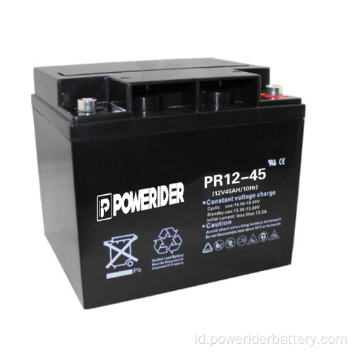 12V 45ah Baterai Asam Timbal